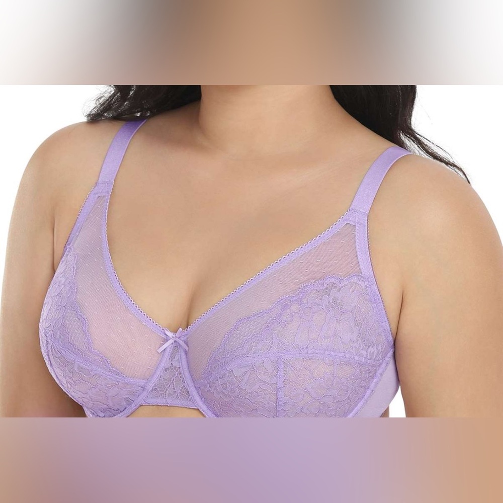HSIA Viral Lace Minimizer Bra Bundle - Picture 2 of 8
